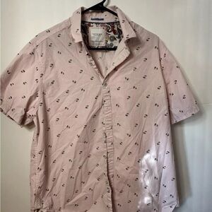 Ricky Singh Cactus Man Button Down Men's Size XL New With Tags Retail MSRP $44